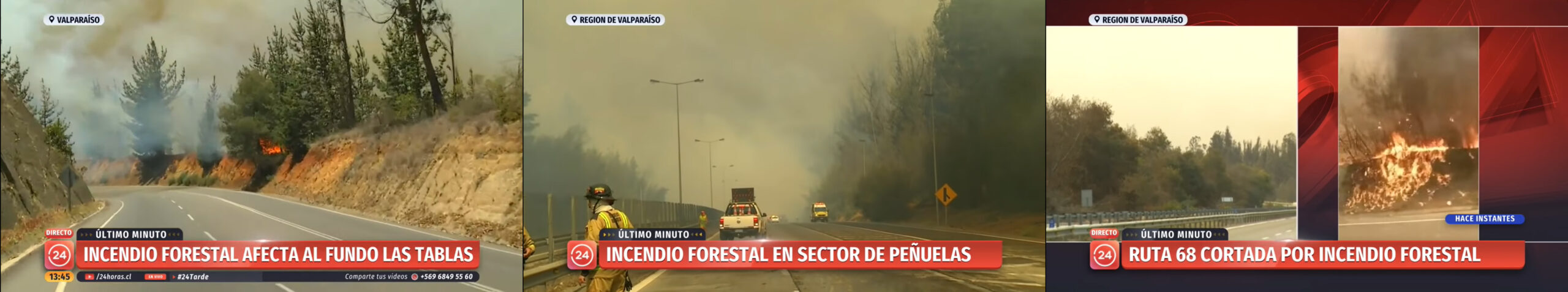 prensa incendio fundo las tablas